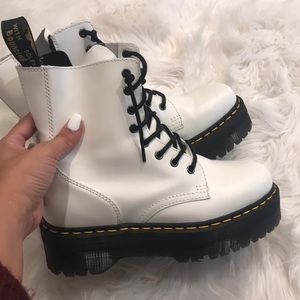 White Dr Martens